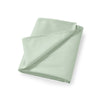 Bianca 400 Thread Count Cotton Sateen Bed Linen Flat Sheet Green