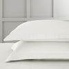 Bianca 400 Thread Count Cotton Sateen Pair of Oxford Pillowcases Ivory