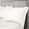 Bianca 400 Thread Count Cotton Sateen Pair of Oxford Pillowcases Ivory
