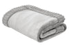 Catherine Lansfield Cuddly Faux Fur 245cmx280cm Throw Silver Grey