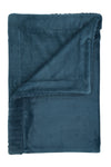 Catherine Lansfield Velvet And Faux Fur 150cmx200cm Throw Teal