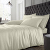 Catherine Lansfield Silky Soft Satin Duvet Cover Bedding Set Champagne