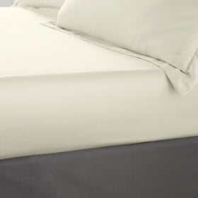 Catherine Lansfield Silky Soft Satin Bed Linen Fitted Sheet Champagne