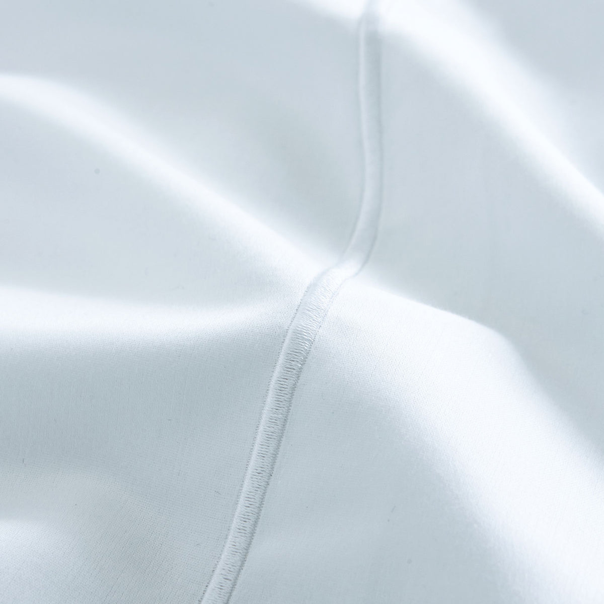 Bianca Luxury 800TC Cotton Sateen Bed Linen Flat Sheet White