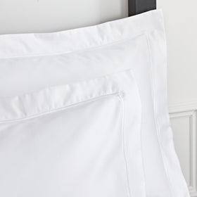 Bianca Luxury 800TC Cotton Sateen Single Oxford Pillowcase White
