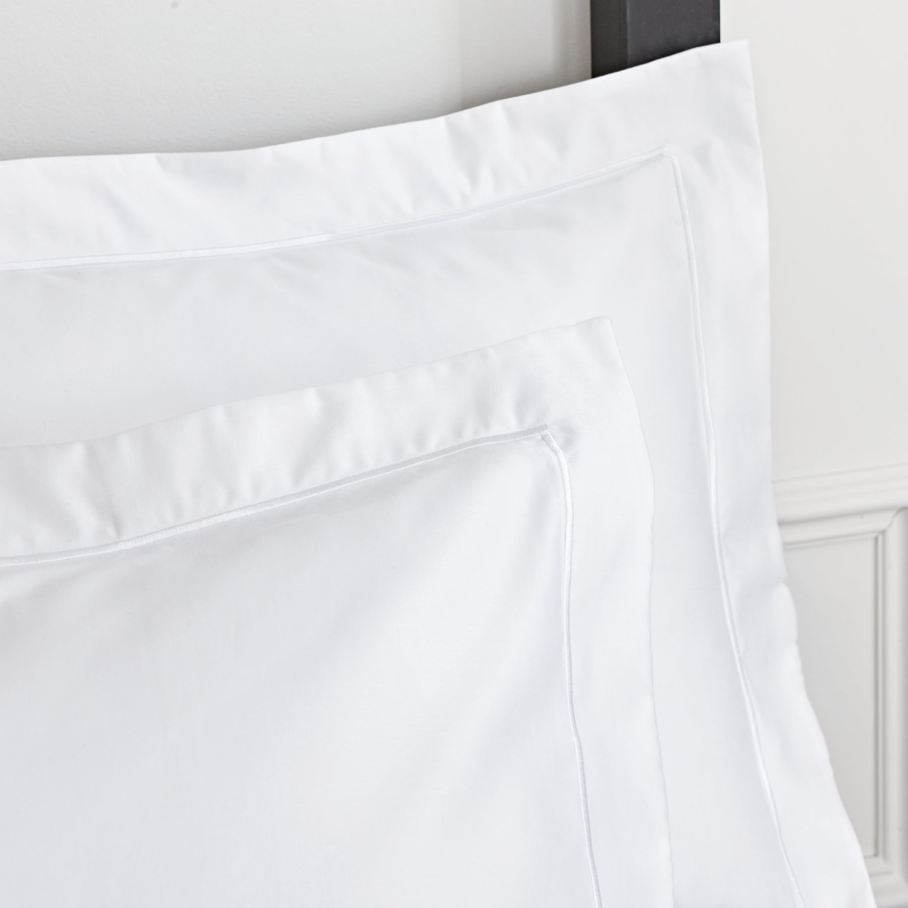 Bianca Luxury 800TC Cotton Sateen Single Oxford Pillowcase White