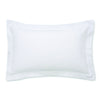 Bianca Luxury 800TC Cotton Sateen Single Oxford Pillowcase White