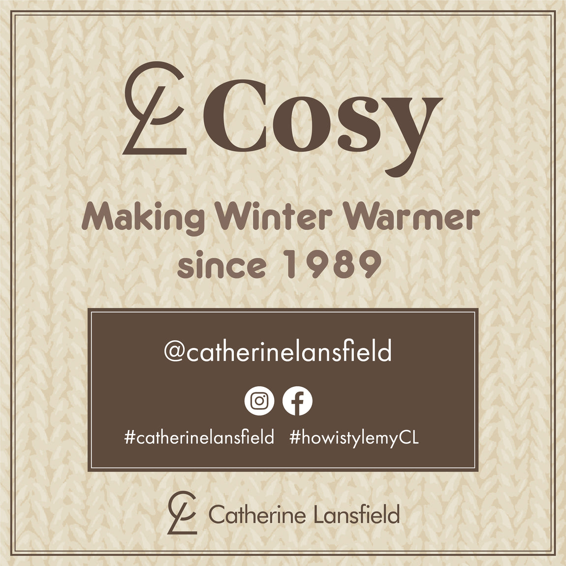 Catherine Lansfield Cosy Diamond Faux Fur Cuddle Filled Cushion Natural