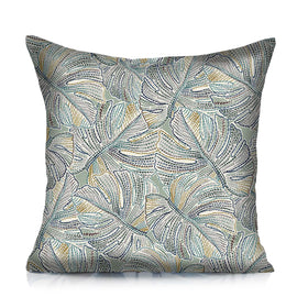 Summer Filled Cushion 56cm x 56cm Monstera