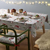 Catherine Lansfield Dining Christmas Gnomes Cotton Table Cloth Red