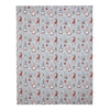Catherine Lansfield Dining Christmas Gnomes Cotton Table Cloth Red