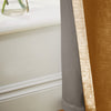 Hyperion Selene Jacquard Ready Made Eyelet Curtains Amber Gold