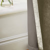 Hyperion Selene Jacquard Ready Made Eyelet Curtains Olive Green