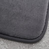 Catherine Lansfield Anti Bacterial Memory Foam Bath Mat and Pedestal Mat Charcoal