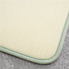 Catherine Lansfield Anti Bacterial Memory Foam Bath Mat and Pedestal Mat Sage