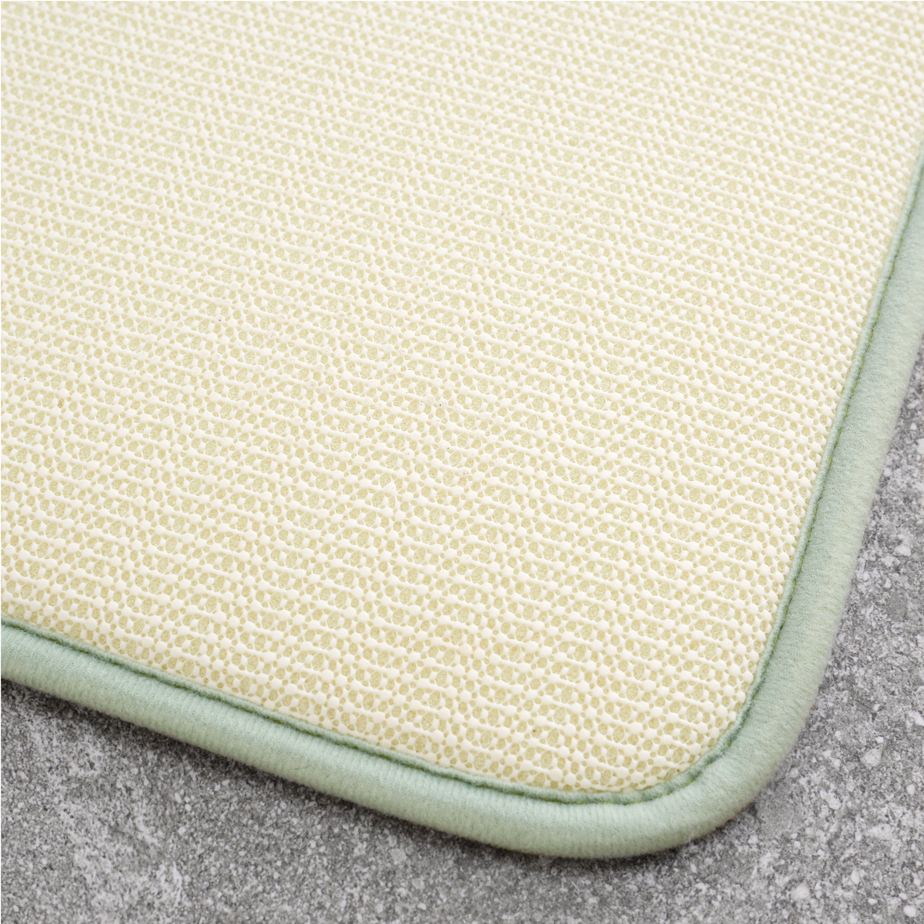 Catherine Lansfield Anti Bacterial Memory Foam Bath Mat and Pedestal Mat Sage