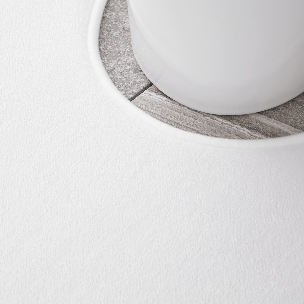 Catherine Lansfield Anti Bacterial Memory Foam Bath Mat and Pedestal Mat White