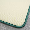 Catherine Lansfield Anti Bacterial Memory Foam Bath Mat and Pedestal Mat Forest Green