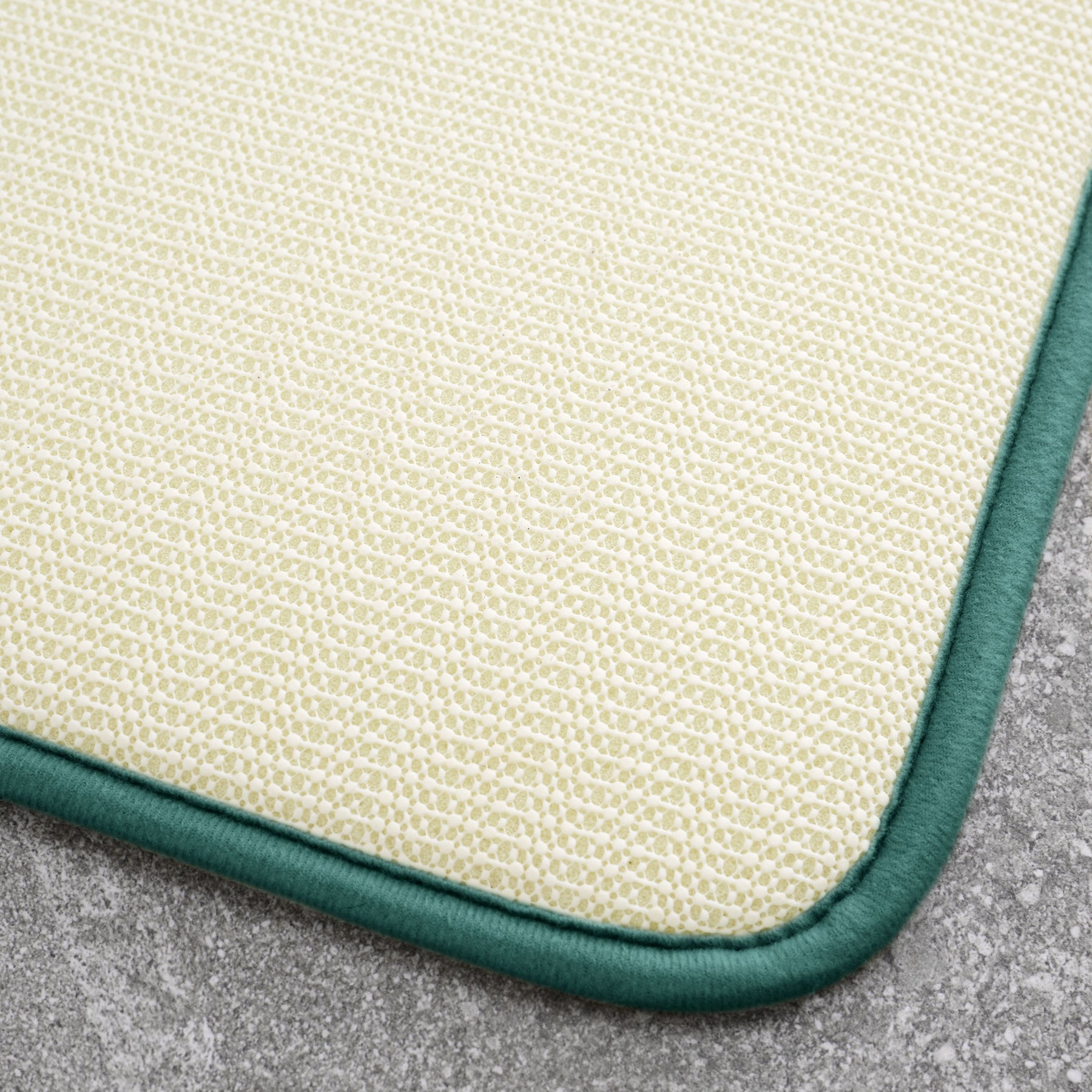Catherine Lansfield Anti Bacterial Memory Foam Bath Mat and Pedestal Mat Forest Green