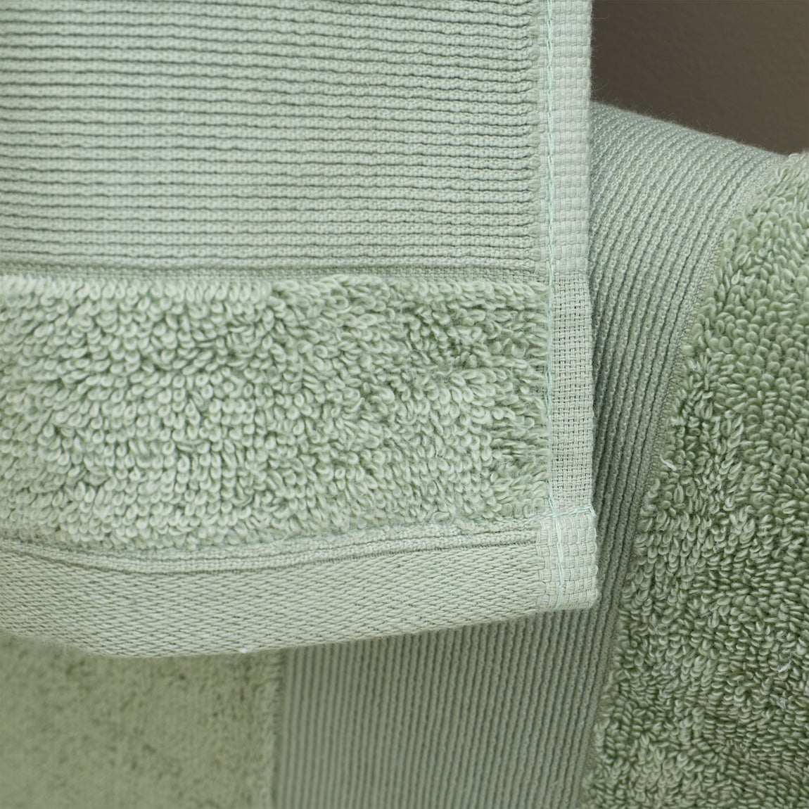 Catherine Lansfield Anti Bacterial Two Bath Sheet Towels Sage