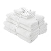 Catherine Lansfield Anti Bacterial Six Towel Bale Towels White