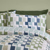 Catherine Lansfield Bryson Duvet Cover Bedding Set Blue