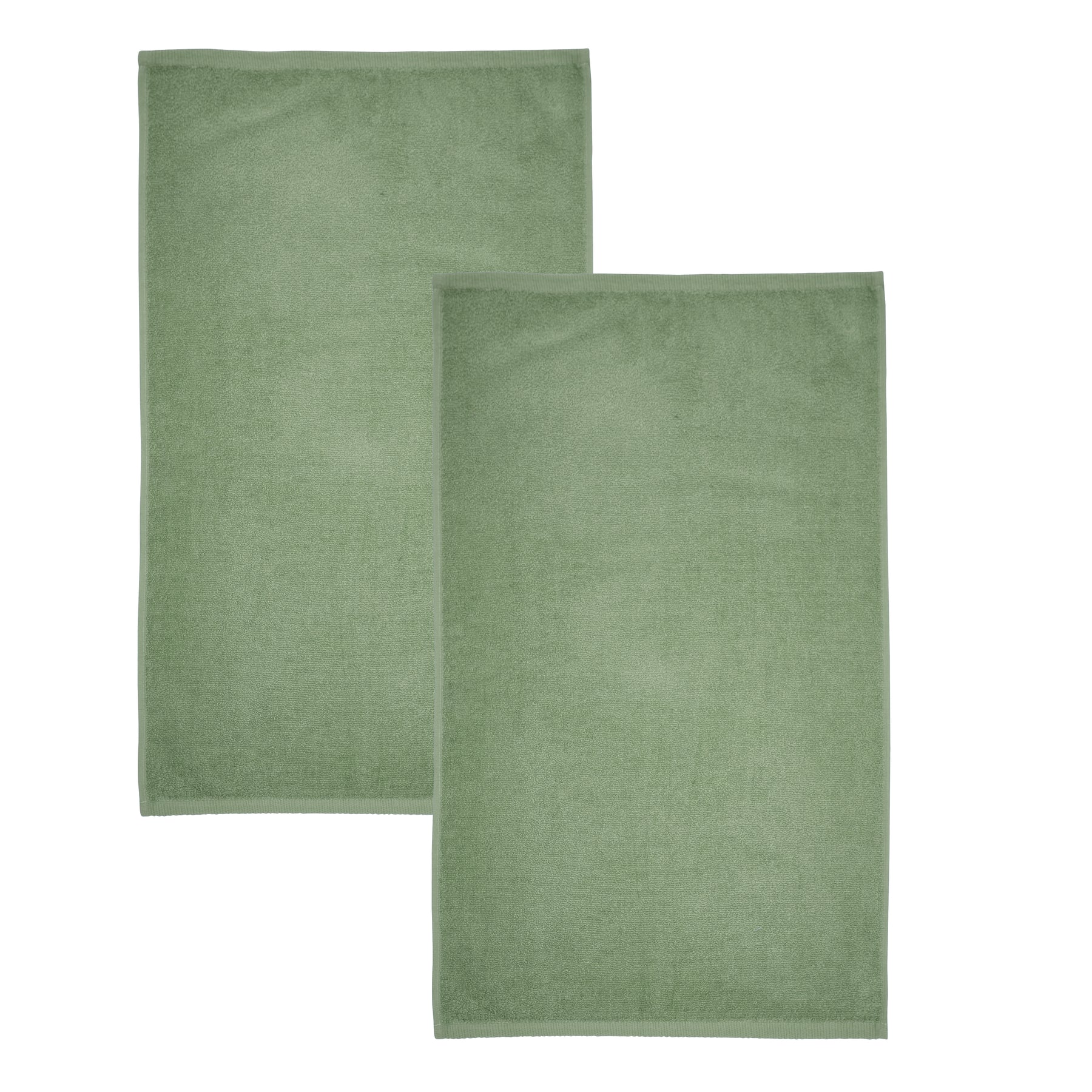 Catherine Lansfield Quick Dry Two Bath Sheet Towels Sage
