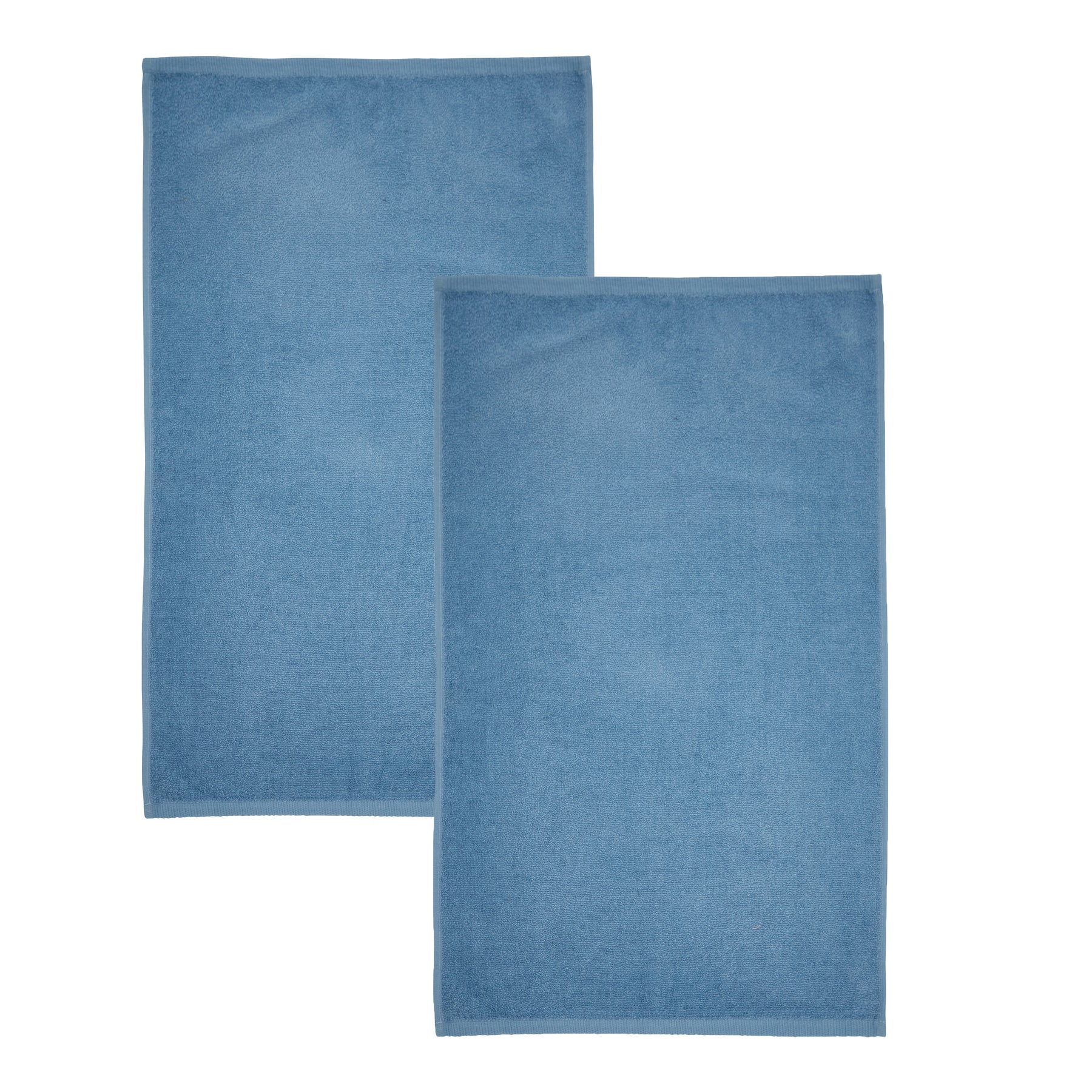 Catherine Lansfield Quick Dry Two Bath Sheet Towels Blue