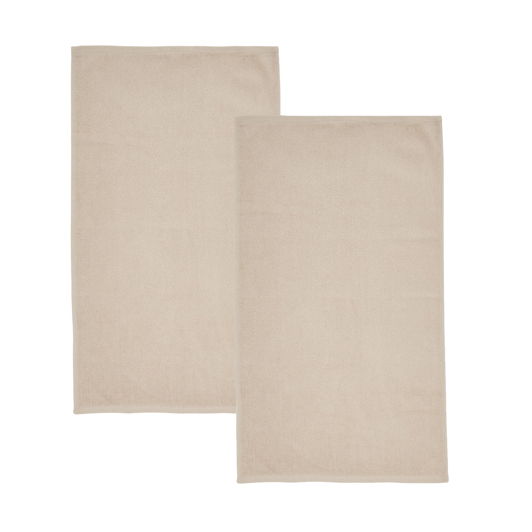 Catherine Lansfield Quick Dry Two Bath Sheet Towels Natural