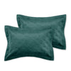 Catherine Lansfield Art Deco Pearl Pair Pillow Protectors Teal