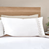 Bianca Embroidery Leaf Duvet Cover Bedding Set Natural