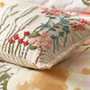 Catherine Lansfield Countryside Floral Embroidered 30cm x 50cm Filled Boudoir Natural