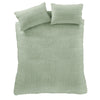 Catherine Lansfield Seersucker Duvet Cover Bedding Set Sage