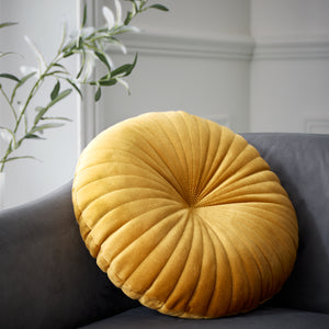 Velvet Round Cushion NOW £10.50