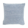 Catherine Lansfield Stab Stitch Filled Cushion 43cm x 43cm Blue