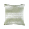 Catherine Lansfield Stab Stitch Filled Cushion 43cm x 43cm Green