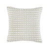 Catherine Lansfield Stab Stitch Filled Cushion 43cm x 43cm Neutral