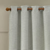Catherine Lansfield Stab Stitch Ready Made Eyelet Curtains Sage