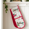 Catherine Lansfield Christmas Town Oven Glove Natural