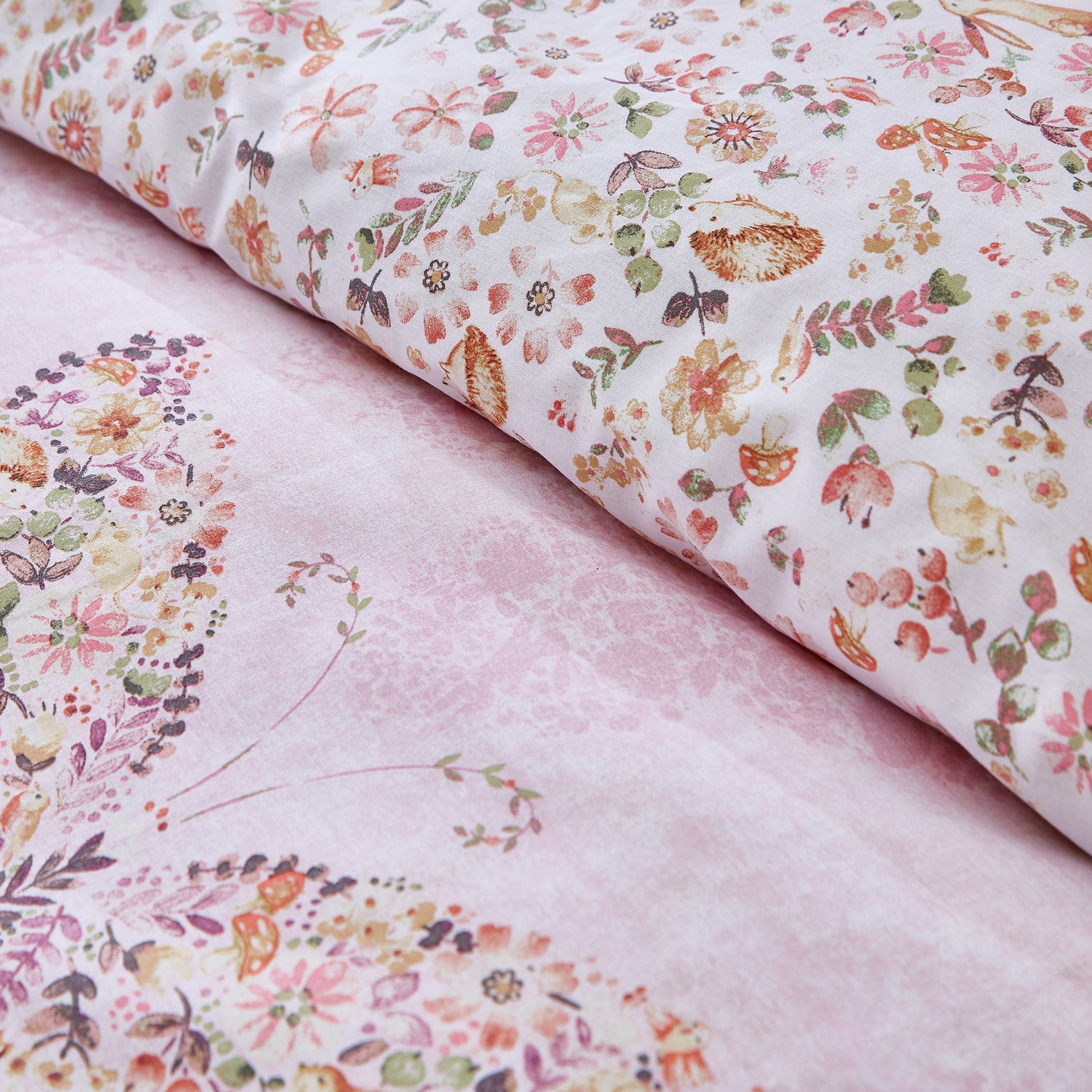 Catherine Lansfield Enchanted Butterfly Fully 66x72 Ready Made Eyelet Curtains Pink
