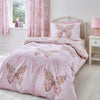 Catherine Lansfield Enchanted Butterfly Childrens Bedding Pink