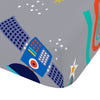Catherine Lansfield Lost In Space Bed Linen Fitted Sheet Grey