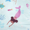 Catherine Lansfield Mermaid Childrens Bedding Blue