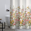 Catherine Lansfield Countryside Floral Shower Curtain Pink