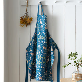 Catherine Lansfield Enchanted Twilight Apron Navy