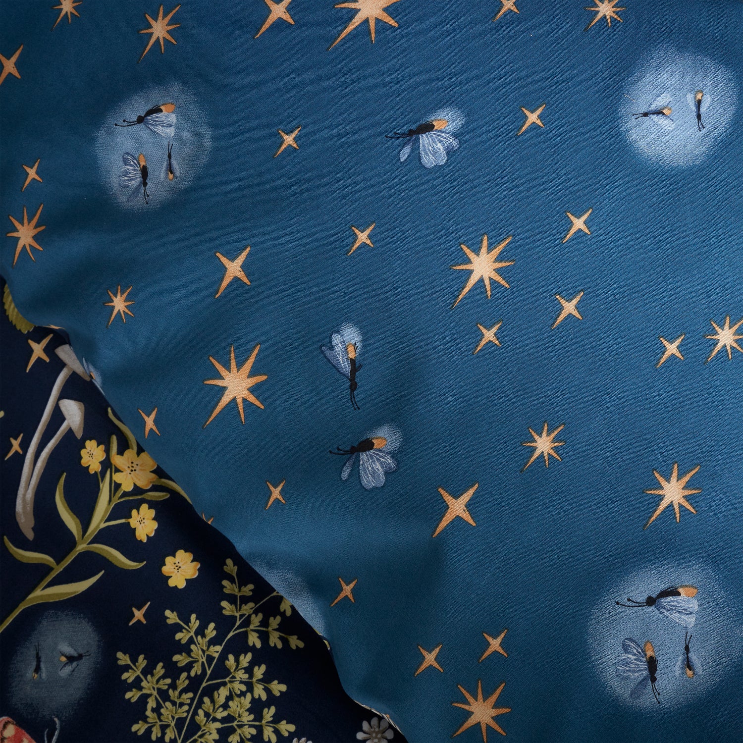 Catherine Lansfield Enchanted Twilight Animals Duvet Cover Bedding Set Navy Blue