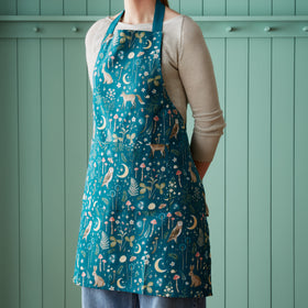 Catherine Lansfield Enchanted Twilight Apron Green