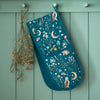Catherine Lansfield Enchanted Twilight Oven Glove Double Green