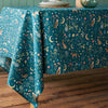 Catherine Lansfield Enchanted Twilight Table Cloth Green