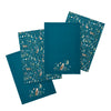 Catherine Lansfield Enchanted Twilight Pack of Four Tea Towels Green